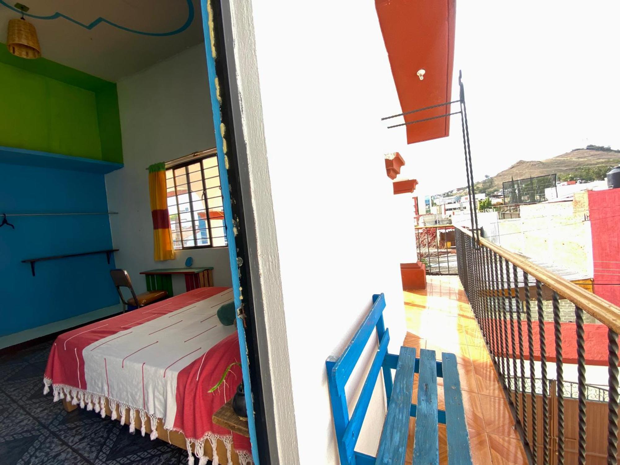 오아하카주 Casa El Mundo 호스텔 외부 사진