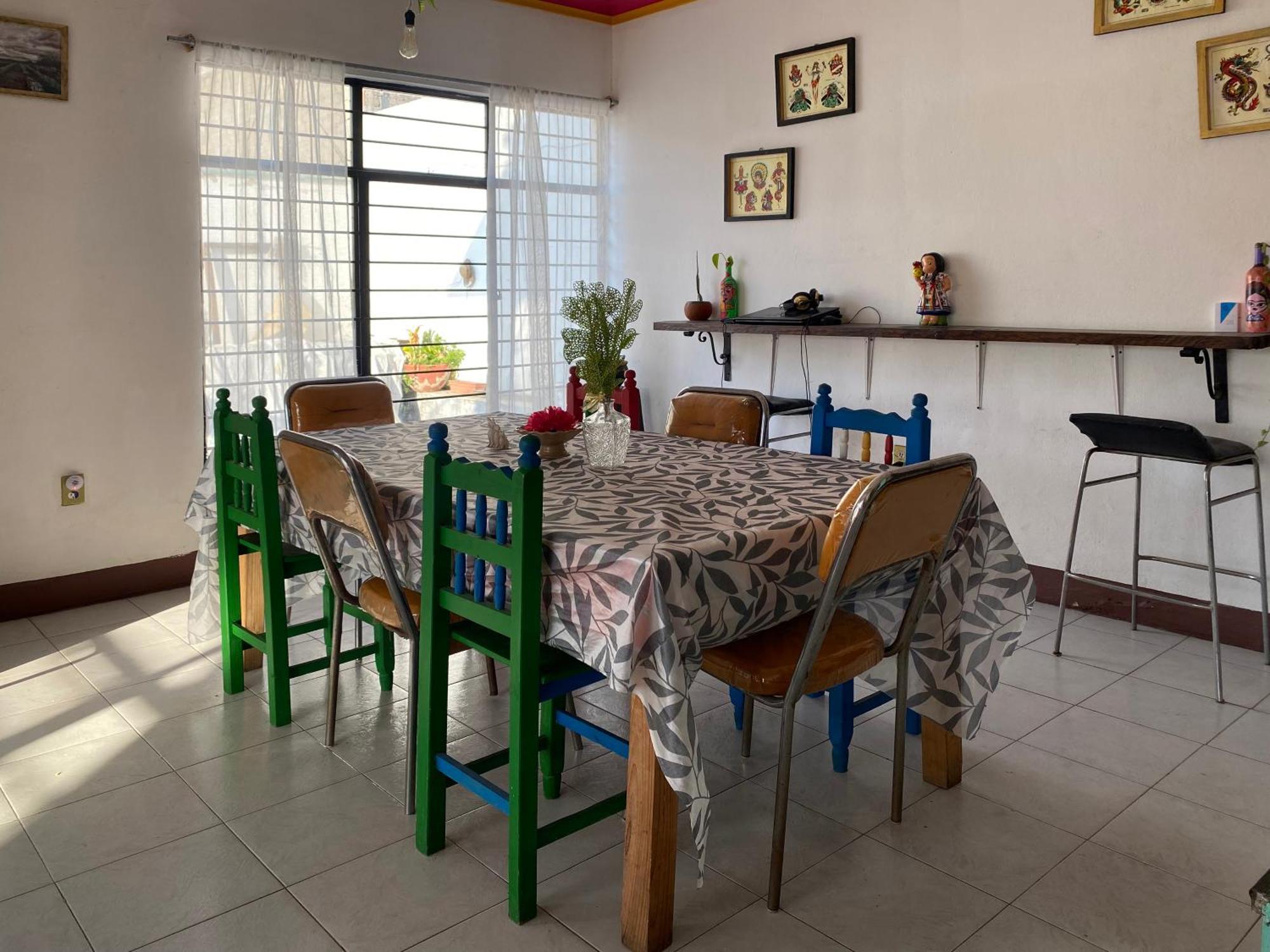 오아하카주 Casa El Mundo 호스텔 외부 사진